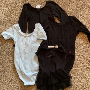 Girl’s Ballet Leotard Bundle (4 pieces)